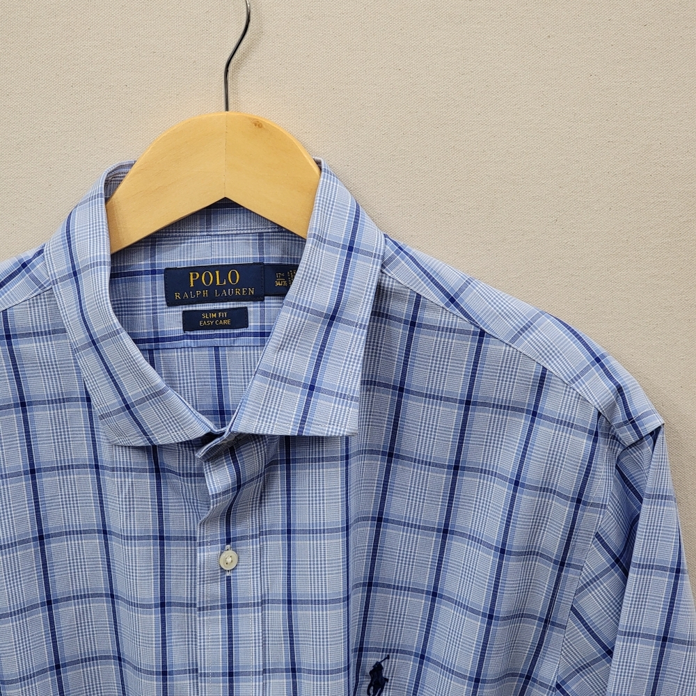 Polo Ralph Lauren Slim Fit Easy Care Button Down 17.5